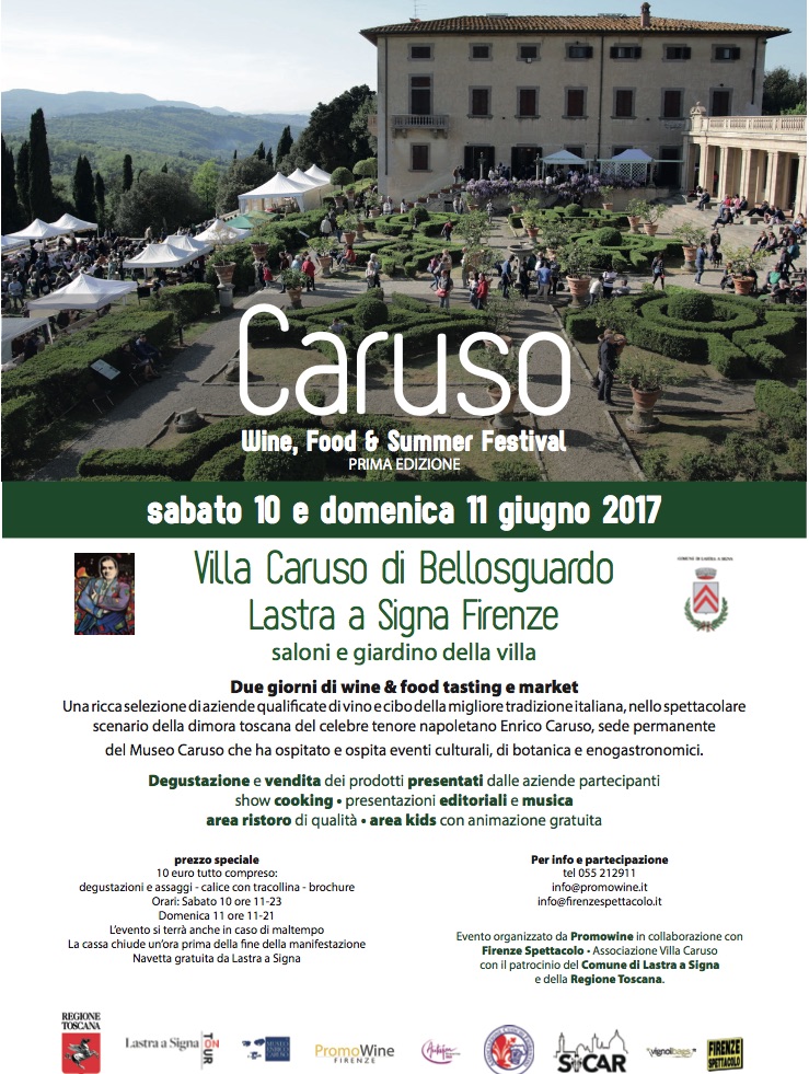 Fattoria Dei Barbi presente alla prima edizione del Caruso Wine Food & Summer Festival